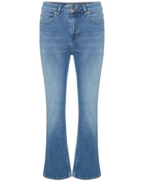 Part Two Hellblaue Denim Bootcut Jeans