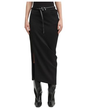 Sportmax Pontida Rok - Zwart