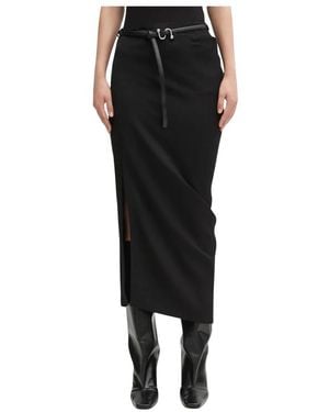 Sportmax Pontida Rok - Zwart