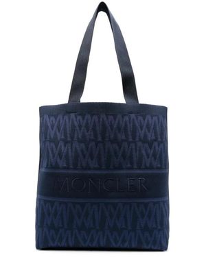 Moncler Tote Bags - Blu