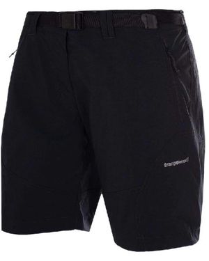 Trangoworld Korte Broeken ,Zwart ,Assy Th Shorts - Blauw