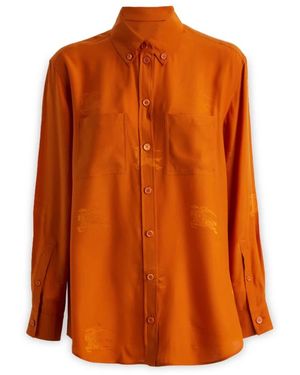 Burberry Shirts - Orange