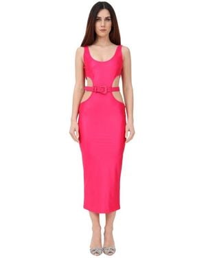 Versace Jeans Couture Midi Dresses - Rosa