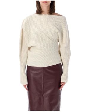 Alberta Ferretti Round-Neck Knitwear - Rosso
