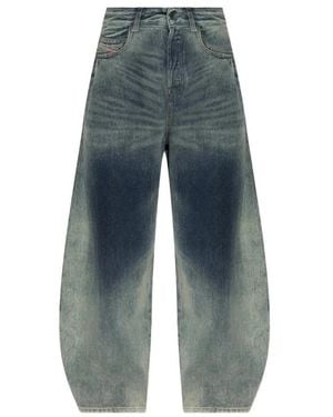 DIESEL Wide Jeans - Azul