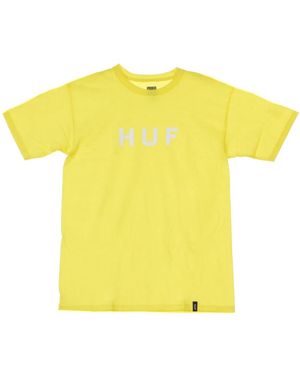 Huf T-Shirts - Yellow