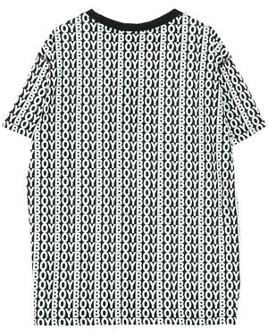 BOY London Tops ,Veelkleurig ,Katoen Aver Tee - Zwart