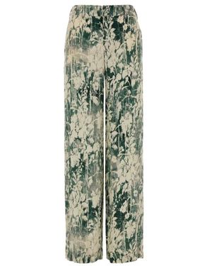 PT Torino Wide Trousers - Green