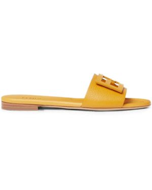 Fendi Sliders - Yellow