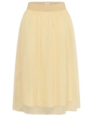 Saint Tropez Midi Skirts - Yellow