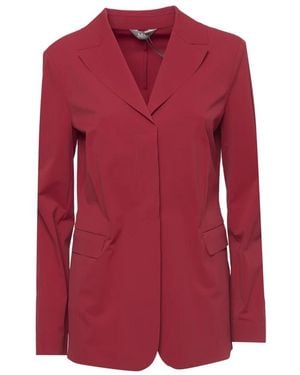 Max Mara Jassen ,Rood ,Blazer Monopetto Mmlpalo