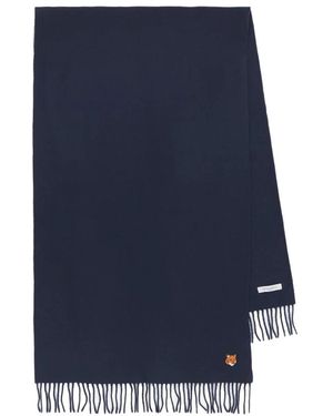 Maison Kitsuné Winter Scarves - Blu