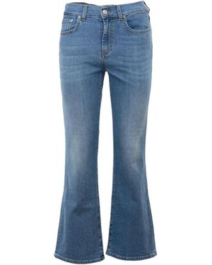Roy Rogers High Waist Bootcut Jeans Zandra - Blauw