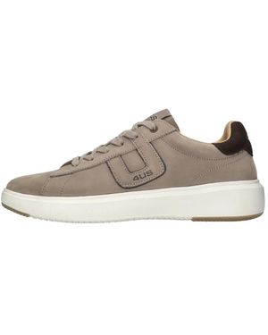 Cesare Paciotti Schoenen ,Leer Leren Sneakers - Bruin