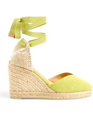 Castañer Stylische Espadrilles Für Sommeroutfits - Gelb