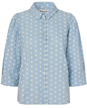 Lolly's Laundry Overhemden ,Blauw ,Shirts