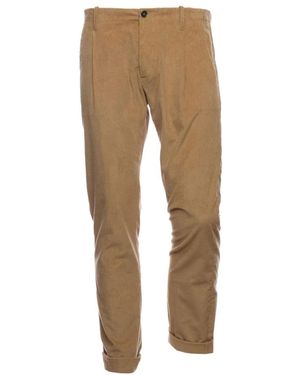 Nine:inthe:morning Slim-Fit Trousers - Natural