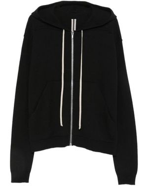Rick Owens Zip-Through Sweater - Zwart
