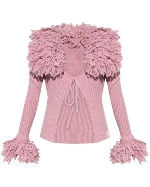 The Attico Cardigans - Pink