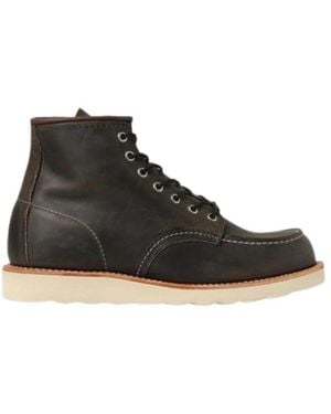 Red Wing Lace-Up Boots - Black