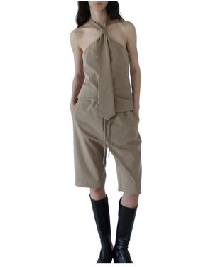 Designers Remix Sleeveless Tops - Neutro