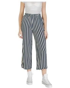 Ichi Cropped Pants - Blue