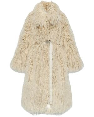 Off-White c/o Virgil Abloh Belted Coats - Neutro