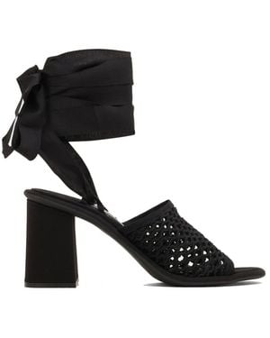 Miu Miu High Heel Sandals - Black