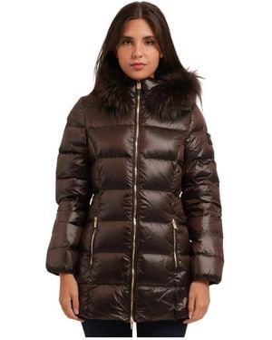 Yes-Zee Down Coats - Brown