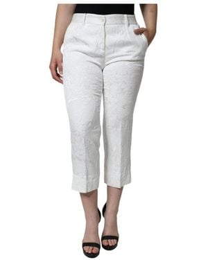 Dolce & Gabbana Cropped Trousers - Grey