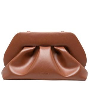 THEMOIRÈ Bios Medium Clutch - Braun