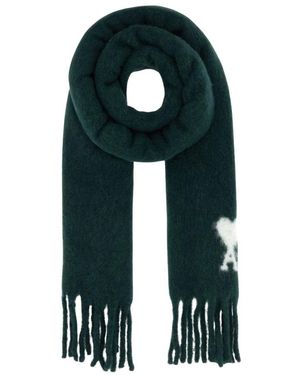 Ami Paris Winter Scarves - Verde