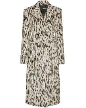 ROTATE BIRGER CHRISTENSEN Double-Breasted Coats - Neutro