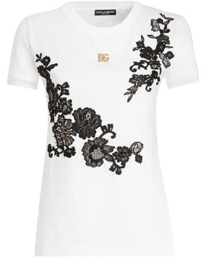 Dolce & Gabbana T-Shirts - Bianco