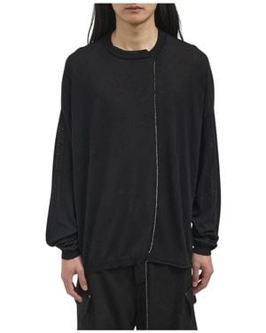 Isabel Benenato Round-Neck Knitwear - Noir