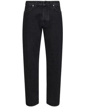 Stone Island Straight Jeans - Negro