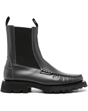 Hereu Schoenen ,Zwart ,Leer Alda Sport Chelsea Boot