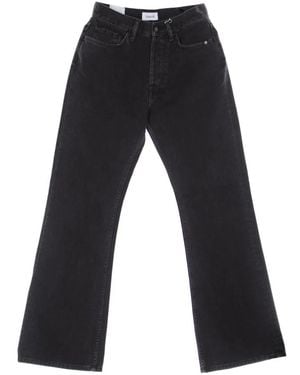 AMISH Wide Jeans - Negro