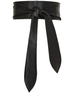 Btfcph Leren Taille Riem - Zwart