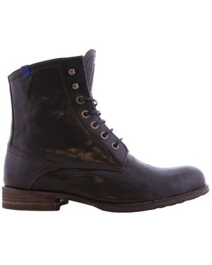 van Bommel Lace-Up Boots - Black