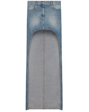 Courreges Denim Skirts - Gris