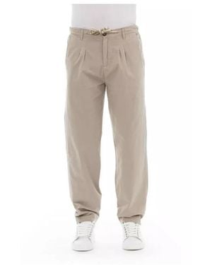Baldinini Straight Pants - Natural