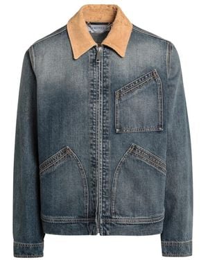 McQueen Denim Jackets - Grey