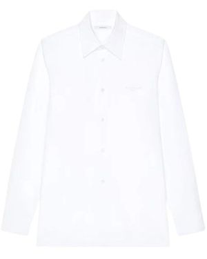Givenchy Overhemden ,Wit ,Katoen Shirt Giv H26