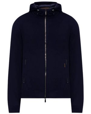 Moorer Zip-Throughs - Azul