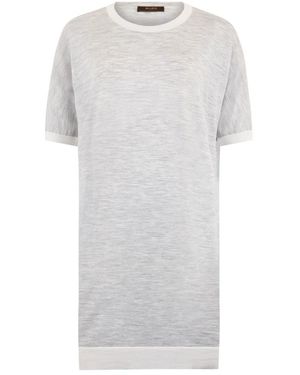 Moorer Round-Neck Knitwear - Gris