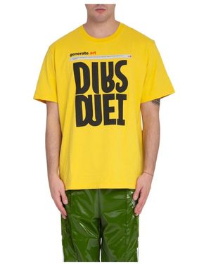 Doublet T-Shirts - Geel