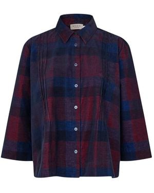 Masai Overhemden ,Blauw ,Katoen Nyvara Jurk