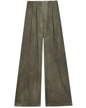 Cortana Wide Trousers - Verde