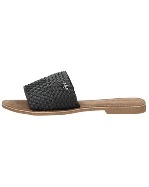 Mexx Schoenen ,Zwart ,Leer Gibraltar Open Teen
